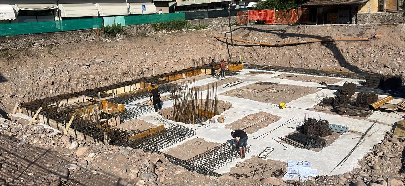 Lavorazioni strutturali in cantiere